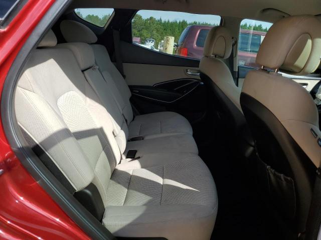 5XYZT3LB9HG433559 - 2017 HYUNDAI SANTA FE S RED photo 10