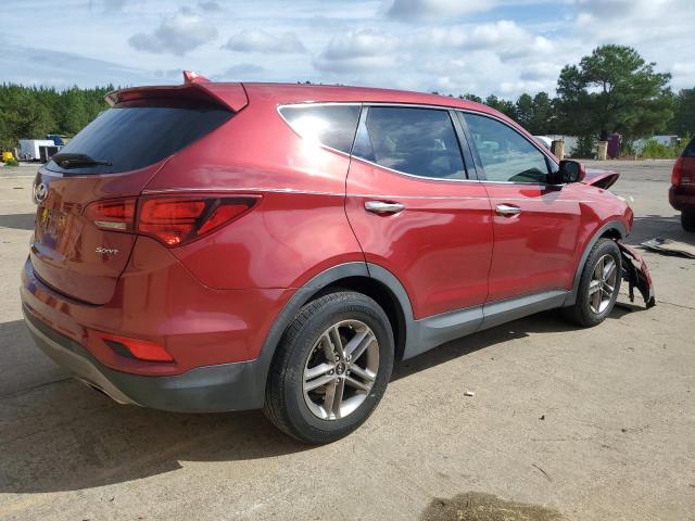 5XYZT3LB9HG433559 - 2017 HYUNDAI SANTA FE S RED photo 3