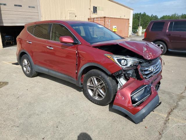 5XYZT3LB9HG433559 - 2017 HYUNDAI SANTA FE S RED photo 4