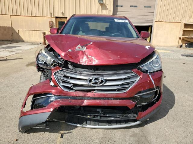 5XYZT3LB9HG433559 - 2017 HYUNDAI SANTA FE S RED photo 5