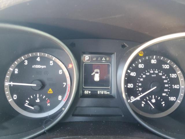 5XYZT3LB9HG433559 - 2017 HYUNDAI SANTA FE S RED photo 9