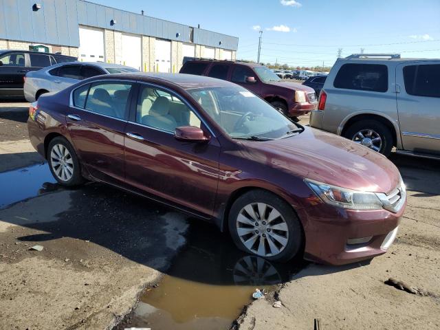 1HGCR2F74FA074576 - 2015 HONDA ACCORD EX 栗色 照片 4