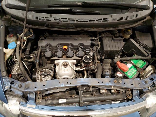 1HGFA16877L014546 - 2007 HONDA CIVIC EX BLUE photo 11