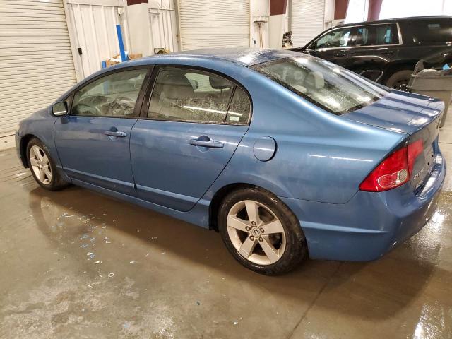 1HGFA16877L014546 - 2007 HONDA CIVIC EX BLUE photo 2