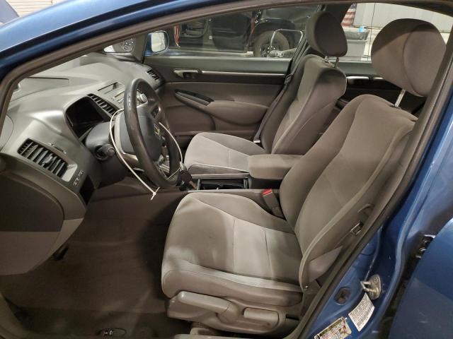 1HGFA16877L014546 - 2007 HONDA CIVIC EX BLUE photo 7
