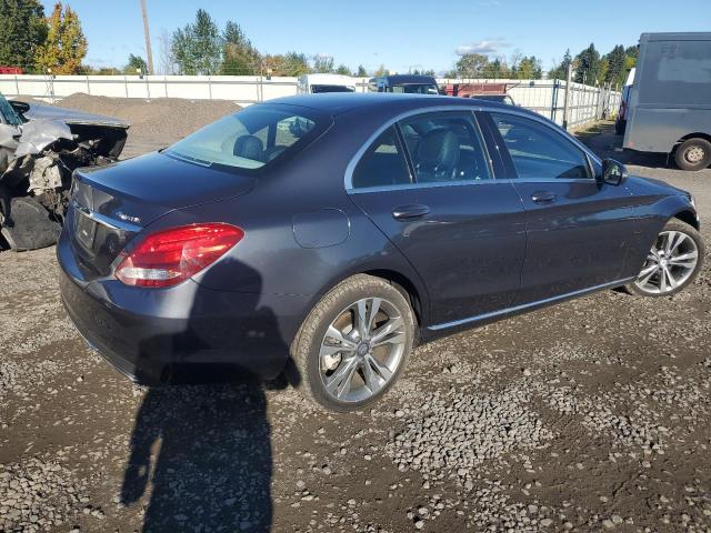55SWF4KB0GU119725 - 2016 MERCEDES-BENZ C 300 4MATIC GRAY photo 3