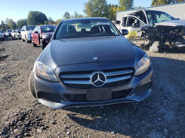 55SWF4KB0GU119725 - 2016 MERCEDES-BENZ C 300 4MATIC GRAY photo 5