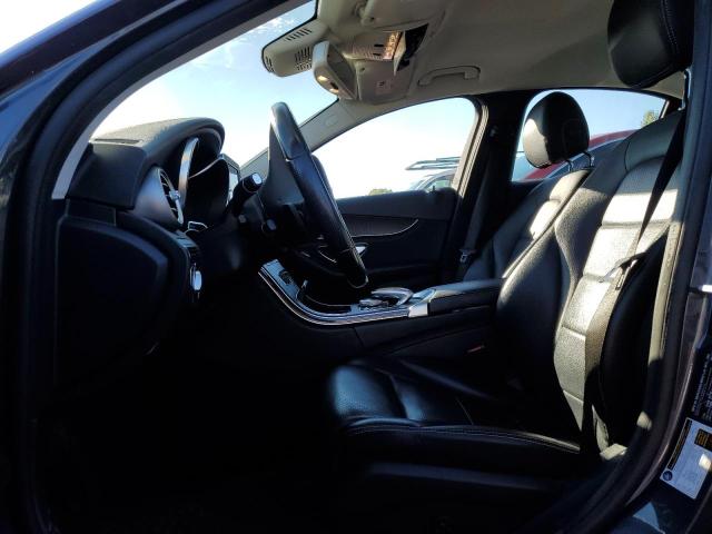 55SWF4KB0GU119725 - 2016 MERCEDES-BENZ C 300 4MATIC GRAY photo 7