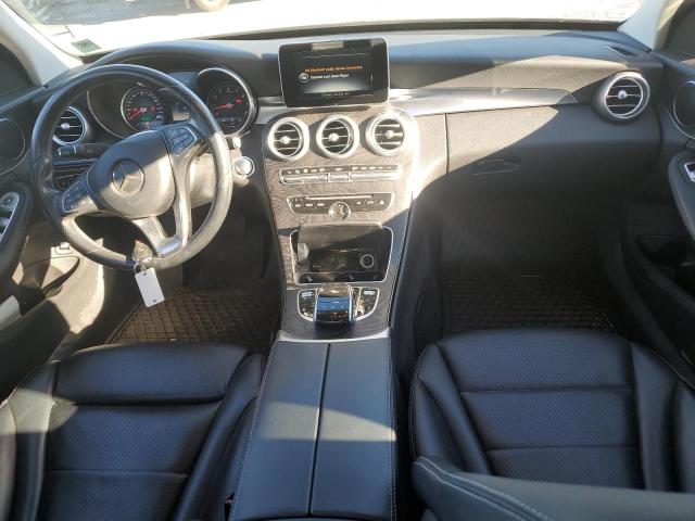 55SWF4KB0GU119725 - 2016 MERCEDES-BENZ C 300 4MATIC GRAY photo 8