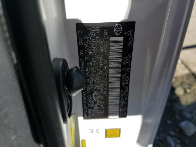 JTKJF5C79E3079868 - 2014 TOYOTA SCION TC 白色 照片 13