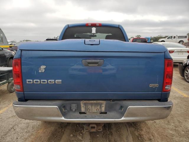 1D7HA18DX4S687548 - 2004 DODGE RAM 1500 ST BLUE photo 6