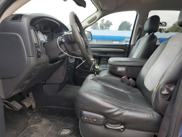 1D7HA18DX4S687548 - 2004 DODGE RAM 1500 ST BLUE photo 7