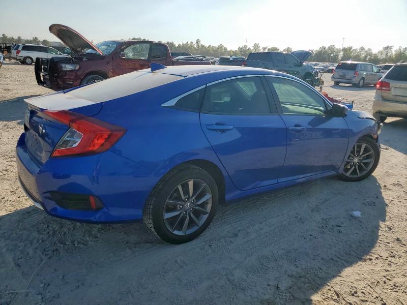 19XFC1F33LE019890 - 2020 HONDA CIVIC EX BLUE photo 3
