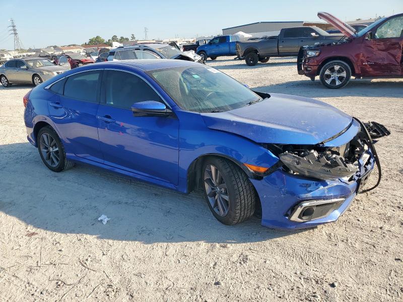19XFC1F33LE019890 - 2020 HONDA CIVIC EX BLUE photo 4