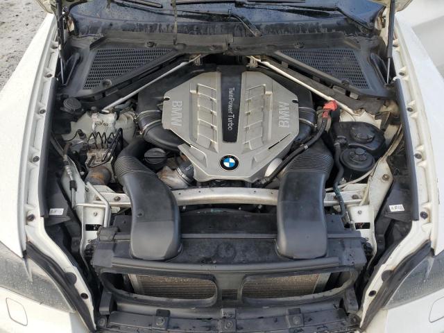 5UXFG8C55BLZ96617 - 2011 BMW X6 XDRIVE50I WHITE photo 12