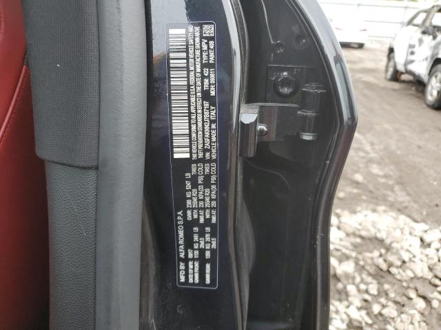 ZASFAKNN2J7B87197 - 2018 ALFA ROMEO STELVIO TI SPORT BLACK photo 12