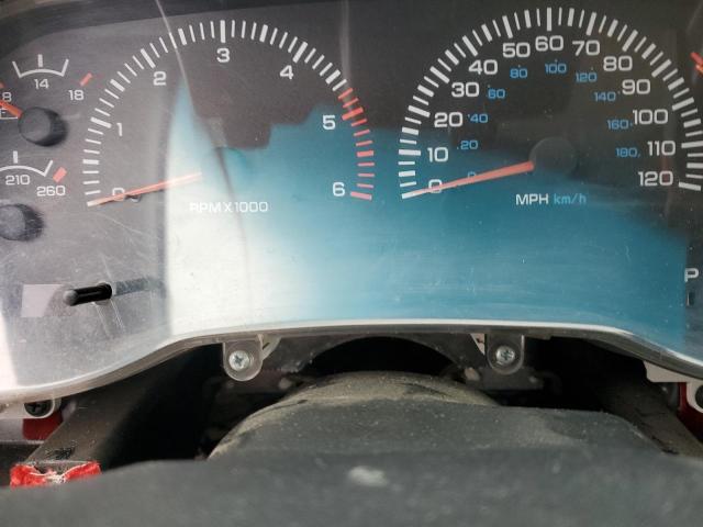 1B7GL22Z7XS110023 - 1999 DODGE DAKOTA BLUE photo 9