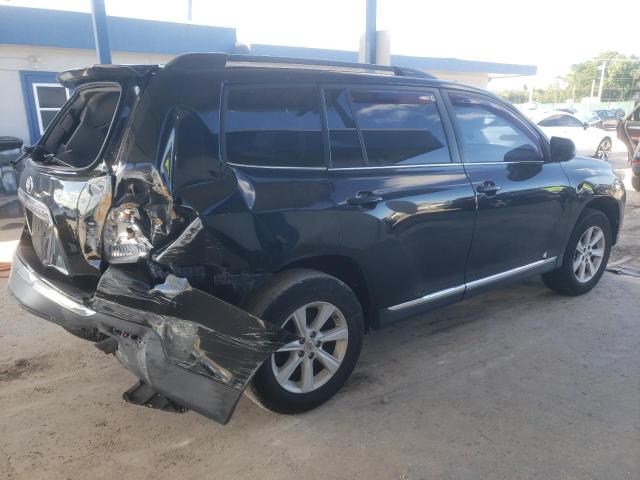5TDZK3EH5CS072301 - 2012 TOYOTA HIGHLANDER BASE Чорний фото 3