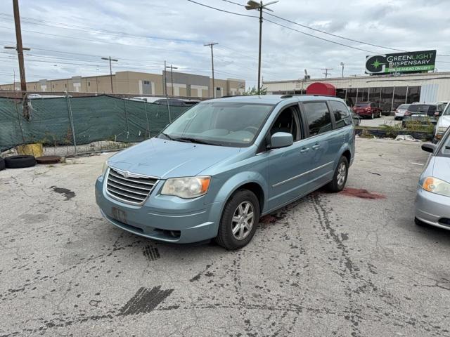 2A4RR5D10AR458166 - 2010 CHRYSLER TOWN & COU TOURING BLUE photo 2