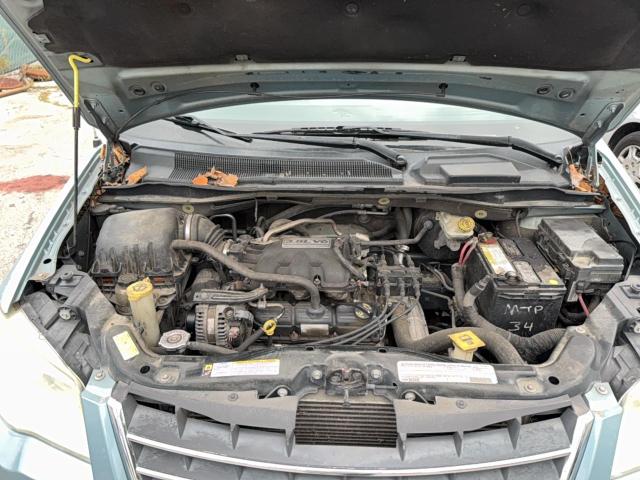 2A4RR5D10AR458166 - 2010 CHRYSLER TOWN & COU TOURING BLUE photo 7