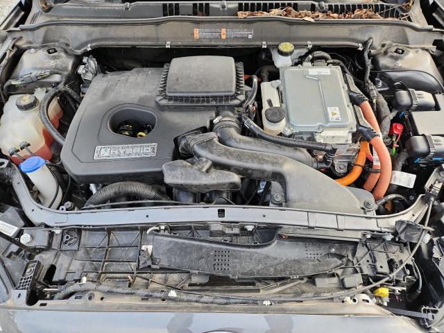 3FA6P0LU8JR287244 - 2018 FORD FUSION SE HYBRID Մոխրագույն լուսանկար 11