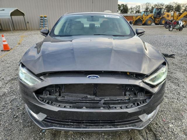 3FA6P0LU8JR287244 - 2018 FORD FUSION SE HYBRID Մոխրագույն լուսանկար 5