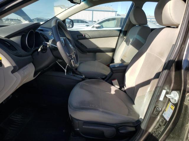 KNAFU4A28C5510235 - 2012 KIA FORTE EX Սև լուսանկար 7