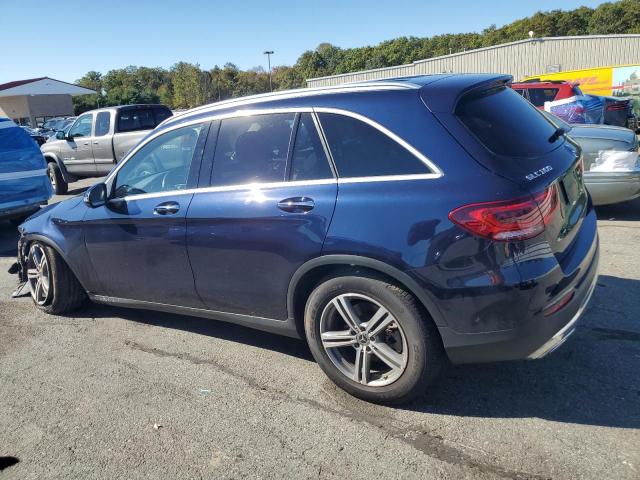 W1N0G8EB1MF875541 - 2021 MERCEDES-BENZ GLC 300 4MATIC BLUE photo 2
