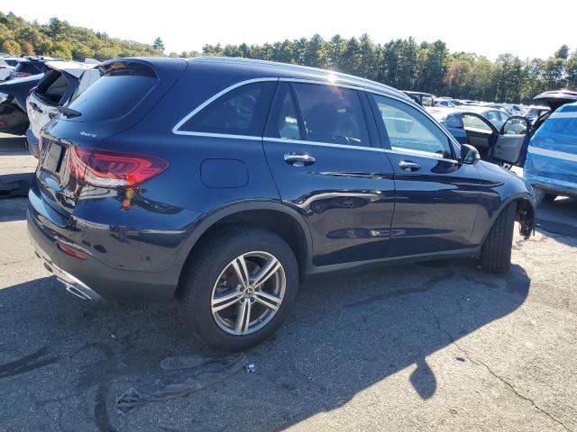 W1N0G8EB1MF875541 - 2021 MERCEDES-BENZ GLC 300 4MATIC BLUE photo 3