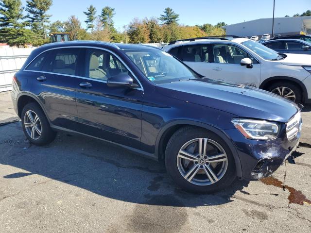 W1N0G8EB1MF875541 - 2021 MERCEDES-BENZ GLC 300 4MATIC BLUE photo 4