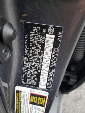 4T1BK3DB8BU426526 - 2011 TOYOTA AVALON BASE 灰色 照片 12