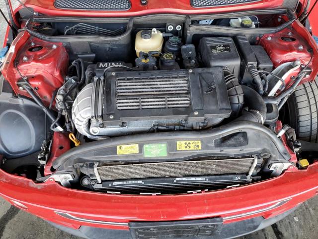 WMWRH33567TL94022 - 2007 MINI COOPER S RED photo 11