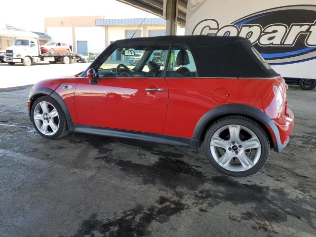 WMWRH33567TL94022 - 2007 MINI COOPER S RED photo 2