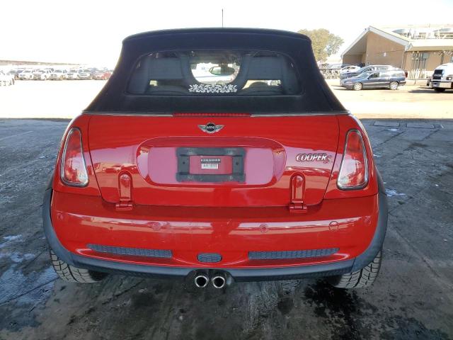 WMWRH33567TL94022 - 2007 MINI COOPER S RED photo 6