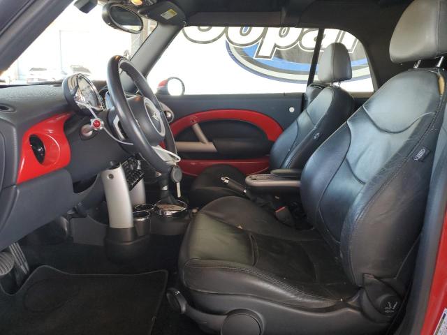 WMWRH33567TL94022 - 2007 MINI COOPER S RED photo 7