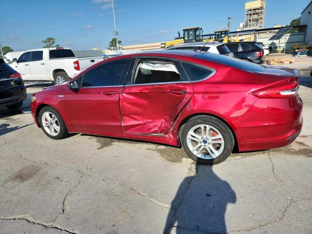 3FA6P0HD5JR265162 - 2018 FORD FUSION SE წითელი ფოტო 2