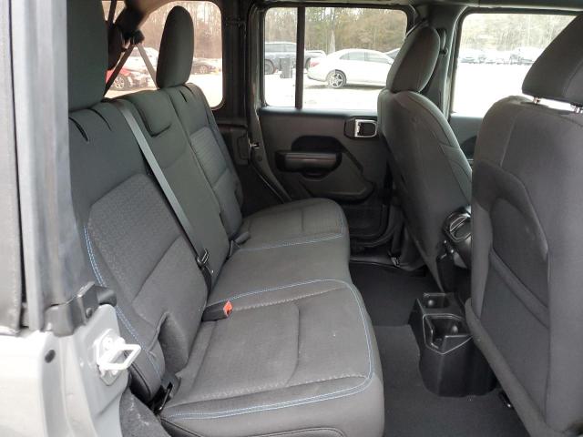 1C4HJXDN3MW626580 - 2021 JEEP WRANGLER U SPORT GRAY photo 11