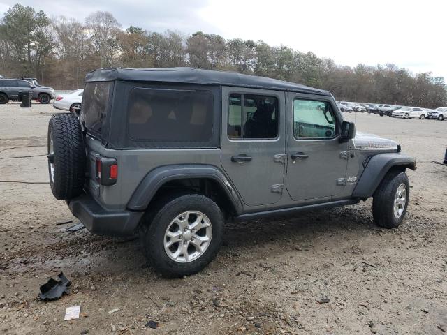 1C4HJXDN3MW626580 - 2021 JEEP WRANGLER U SPORT GRAY photo 3