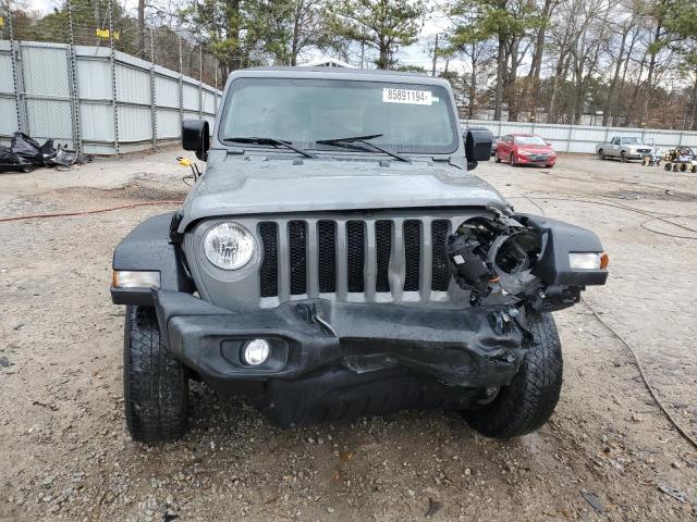 1C4HJXDN3MW626580 - 2021 JEEP WRANGLER U SPORT GRAY photo 5