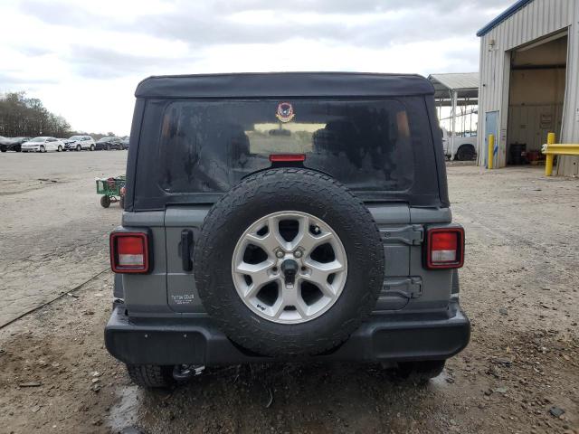 1C4HJXDN3MW626580 - 2021 JEEP WRANGLER U SPORT GRAY photo 6
