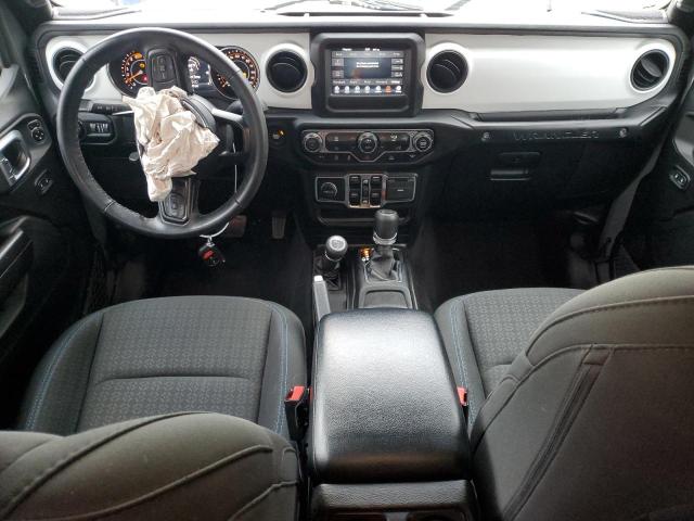 1C4HJXDN3MW626580 - 2021 JEEP WRANGLER U SPORT GRAY photo 8