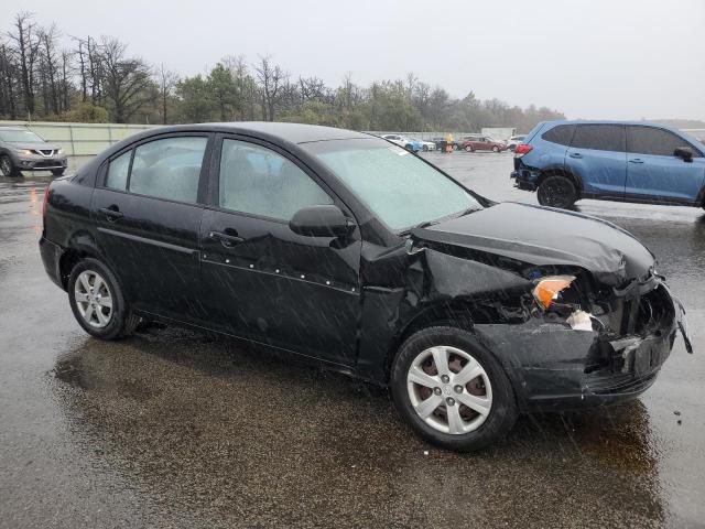 KMHCN46C68U231573 - 2008 HYUNDAI ACCENT GLS BLACK photo 4