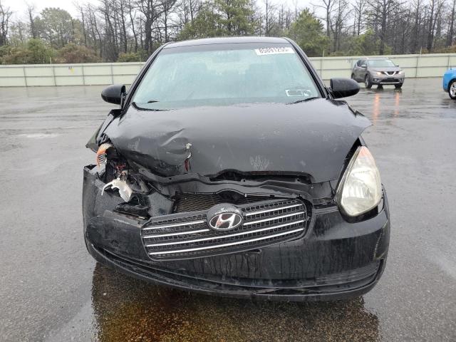 KMHCN46C68U231573 - 2008 HYUNDAI ACCENT GLS BLACK photo 5