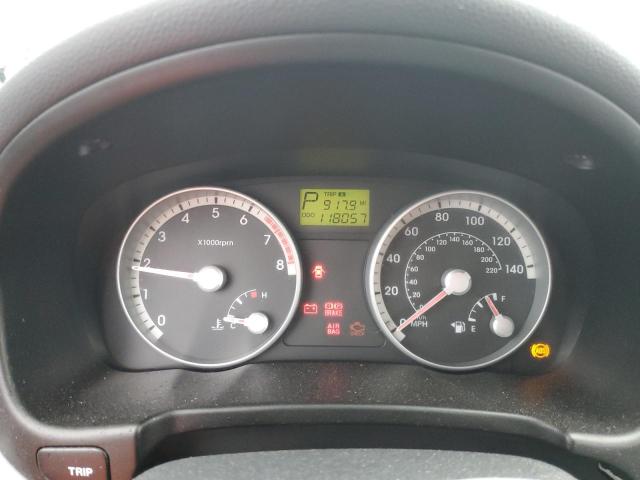 KMHCN46C68U231573 - 2008 HYUNDAI ACCENT GLS BLACK photo 9