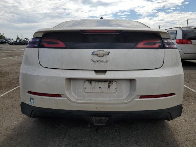 1G1RA6E4XDU103131 - 2013 CHEVROLET VOLT WHITE photo 6