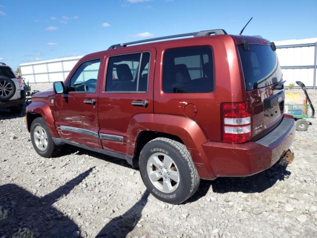 1J8GN28K99W521223 - 2009 JEEP LIBERTY SPORT ORANGE photo 2