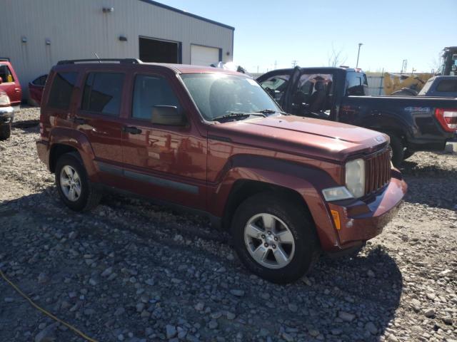 1J8GN28K99W521223 - 2009 JEEP LIBERTY SPORT ORANGE photo 4
