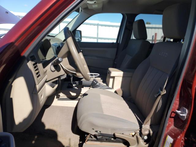 1J8GN28K99W521223 - 2009 JEEP LIBERTY SPORT ORANGE photo 7