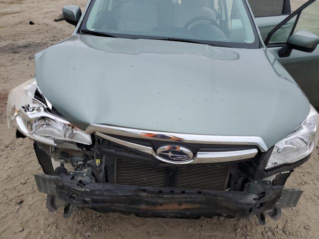 JF2SJAEC3EH542007 - 2014 SUBARU FORESTER 2.5I PREMIUM Yaşıl foto 11