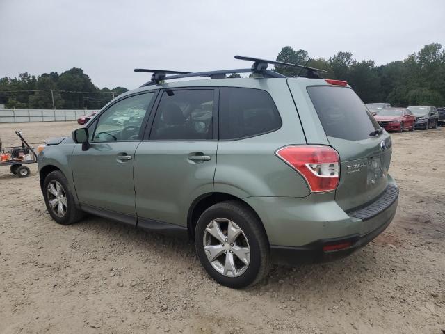 JF2SJAEC3EH542007 - 2014 SUBARU FORESTER 2.5I PREMIUM Yaşıl foto 2